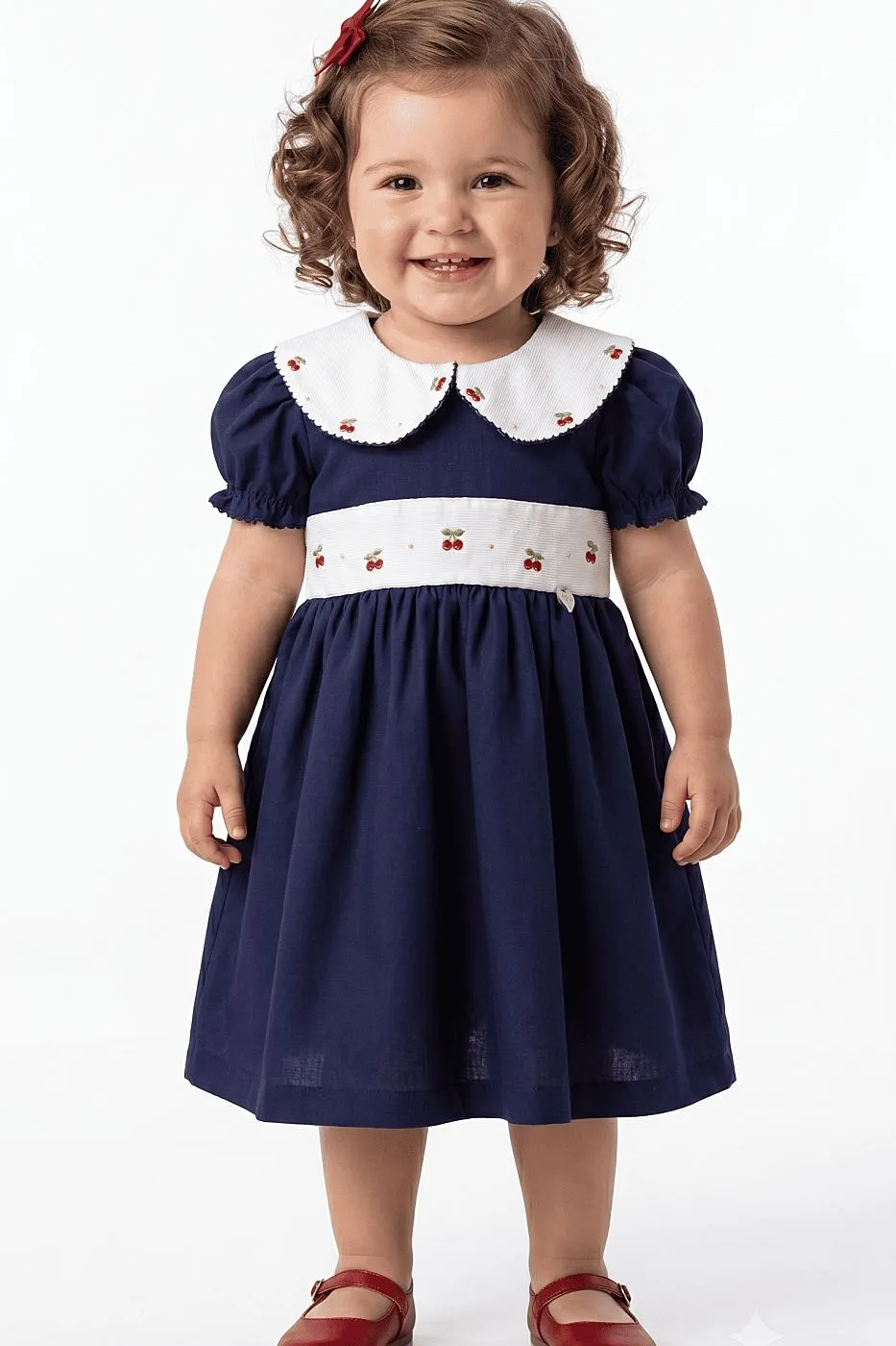 Vestido Celine - azul marinho